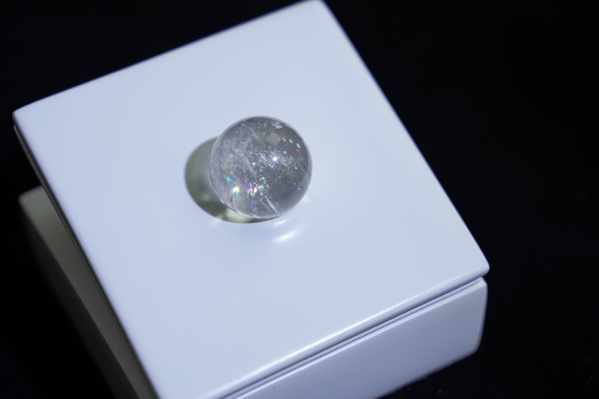 JOXOZP Natural Herkimer Diamond Crystal Bead 16mm 6g – DIY Healing Stone for Jewelry Making, Meditation & Gift