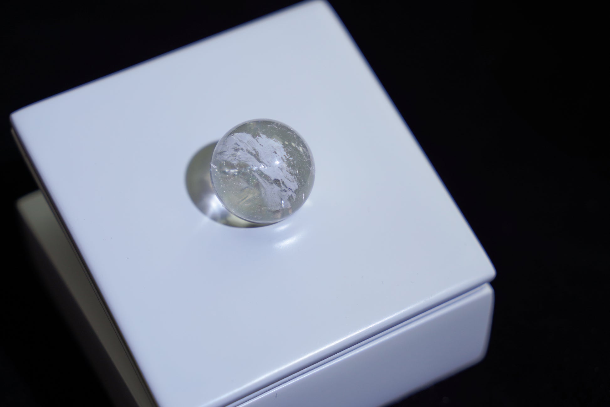 JOXOZP Natural Herkimer Diamond Crystal Bead 16mm 6g – DIY Healing Stone for Jewelry Making, Meditation & Gift